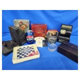 Uncle Sam cash register bank, vintage travel