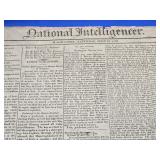 1815 National Intelligence Newspaper ,