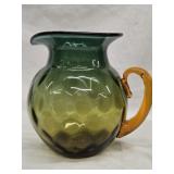 Blenko 7.5'  Pitcher 2005 signed  look at