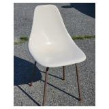 MCM Fiberglass shell chair.  Look at the photos