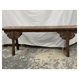 Antique Chinese Altar bench late 18th early 19th