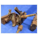 3 Antique Moulding Wood Planes 1 E. Caldwell