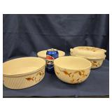 4 Autumn Leaf Hall's Jewel-T china pieces- 2