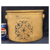 F. H. Cowden , Harrisburg,  Stoneware Crock with