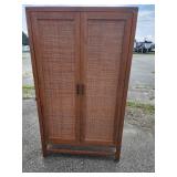 Crate and barrel 2cdoor storage cabinets 64" H x