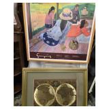 2 pieces  Art Poster Siesta Paul Gargan and World