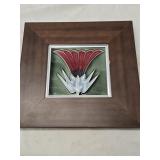 Art Nouveau European / Dutch  Tile designed by