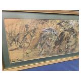 Impressionist Abstract mixed media original Art,