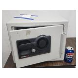 Sentry Safe with keys and combo.   13.5" H x