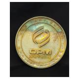1 Troy OZ Bullion round by OPM METALS.  Ohio