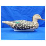 Wood Mallard decoy hen by Jom Taylor, Texas.