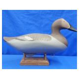 1990 Joey Jobes carved Canvasback de oy hen duck.