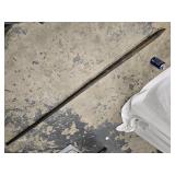 Vintage 60' Cast Iron Railroad Jack Handle Bar