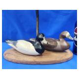 Mickey McMullen Perryville,  MD carved Bluebill
