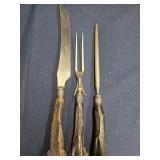 Lamson & Goodnow Mfg. Co.  Staghorn Three piece