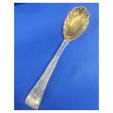 Tiffany Sterling silver 'Lap Over Edge' 7' spoon