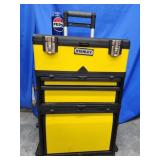 Stanley 3 in 1 tool box.  Metal and plastic with