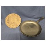 Metal Bacon Press and a Food Network Iron Skillet