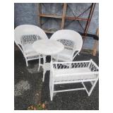Vintage Wicker furniture - Fernery , Rocking