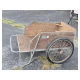 Wood Lawn cart look at pictures for more detailed