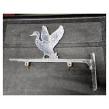 No Parking sign and aluminum Landing duck sign