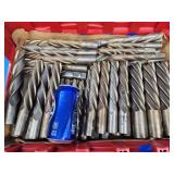 38 Industrial End Mills sizes Vary 6' , 7.5' , 8'