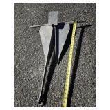 Danford anchor no. S920 fluke style galvanized