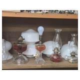 Lamp Lot - Pick up only- 5 White Lamp Shades ,