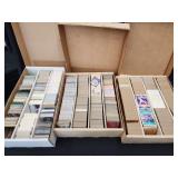 Baseball cards 80's and 90's.   Look at the