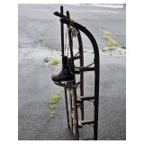 Rustic European sled,  Davos Style circa 1950's
