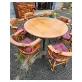 Industrial Design  Pine 50' Round top table with