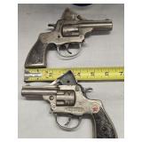 2 Hubley Trooper Cap Gun used condition look at