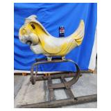 MCM Dumbo style elephant Spring rider.  Cast