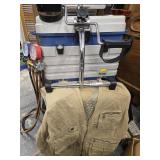 Sport Lot - Plano Fishing  Tacklebox used as is