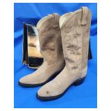 Old West cowboy boots leather upper MASE IN