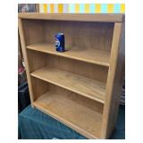 Bookcase was adjustable shelves , look at