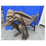 Antique West African Hand Carved Figural