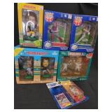 Baseball bobble heads and figures. Bond, McGwire,