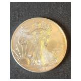 2015 American Silver Eagle Bullion coin.  1 Troy