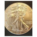 2016 American Silver Eagle Bullion coin.  1 Troy