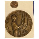1925 American Legion School Award  "For God and