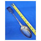 Sterling Silver 12" basting spoon ,  Mid 19th