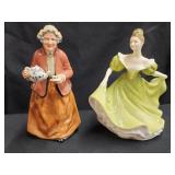 Grace2 Royal Doulton porcelain figurines.   "Tea