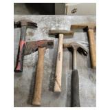 4 Hammers and a Hatchet look at pictures for more