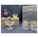 6 Waterford pieces with original boxes - set of 4