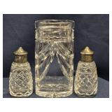 Waterford  Glandore Salt and Pepper Shakers and