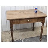 Country Kitchen Worktable with nailed  drawer,