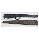 Leather Soft Rifle/Gun Zipper Cases 2pc