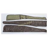 Leather Rifle/Gun Soft Cases - 3pc