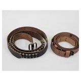 Leather Ammo Bandolier and Rifle Sling